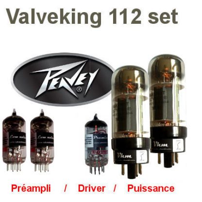 Lampes Valveking-112-Peavey-5881 warm
