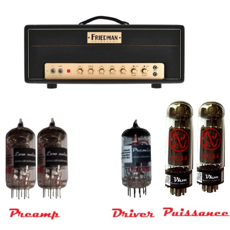 kit lampe de retubage pour Friedman PLEX HEAD