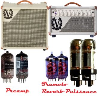 Kit lampe de retubage Victory V40 DUCHESS DELUXE MXII Combo et Tête