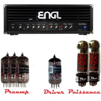 Kit lampe de retubage pour tête ENGL E653 Artist Blackout 50