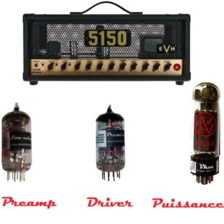 Kit Lampe retubage pour tête EVH 5150 ICONIC 15W EL34